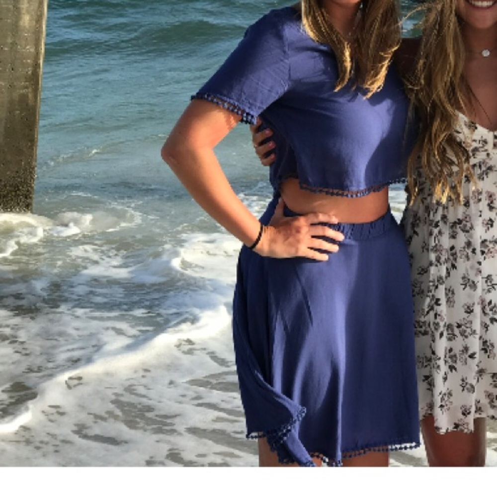 Lulu’s blue two piece